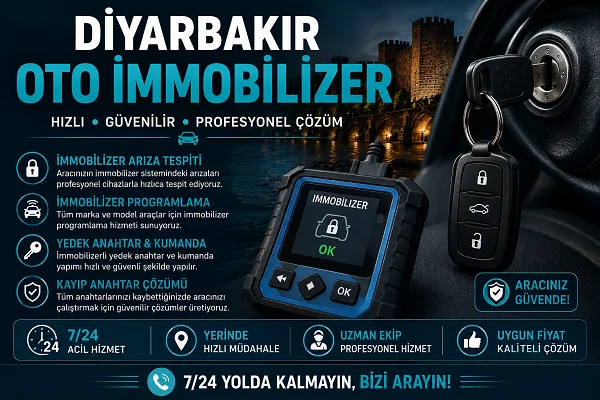Diyarbakır Oto İmmobilizer