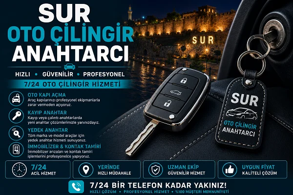 Sur Oto Çilingir Anahtarcı