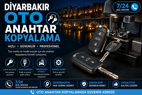 Diyarbakır Oto Anahtar Kopyalama